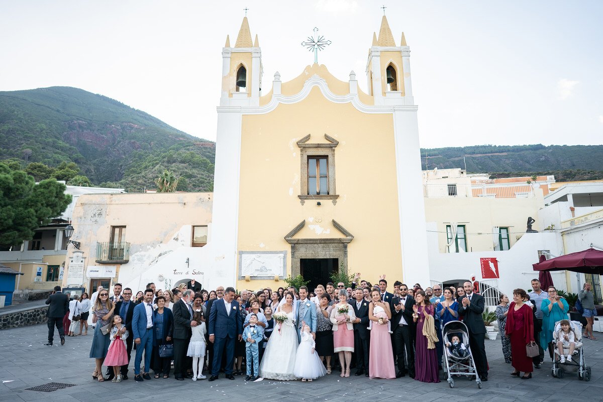 foto di gruppo di famiglia