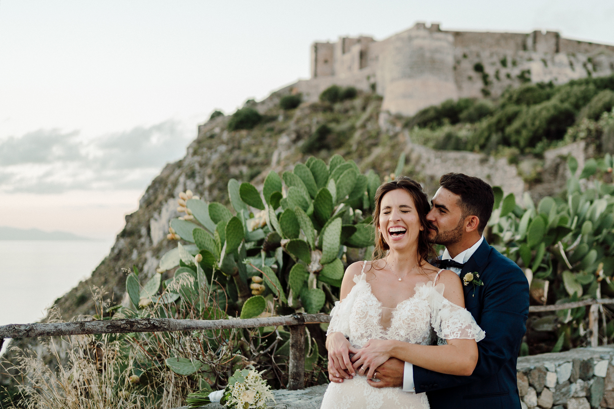 Roberta e Antonio fotografia al castello di Milazzo di michele grillo foto e film